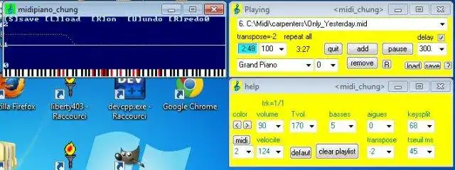 Download web tool or web app midipiano_chung to run in Windows online over Linux online