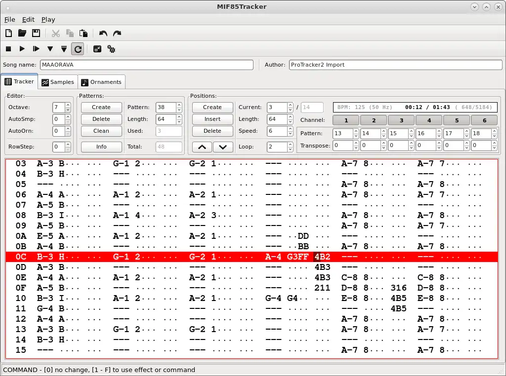 Download web tool or web app MIF85Tracker