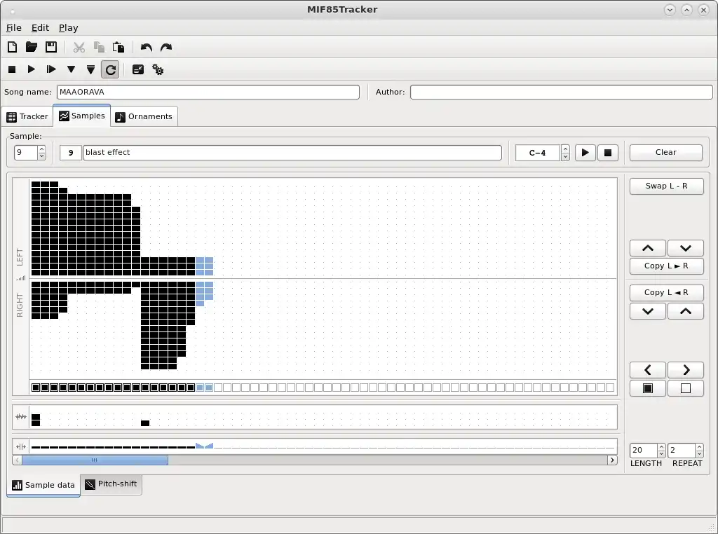 Download web tool or web app MIF85Tracker