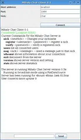 Download web tool or web app Mihalys Chat System