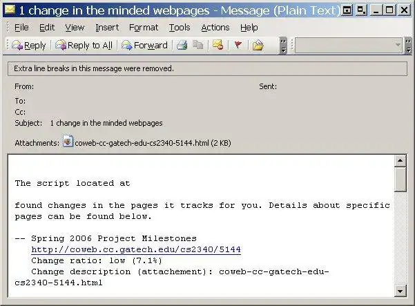 Download web tool or web app MIND: Intelligent Webpage Monitor to run in Linux online