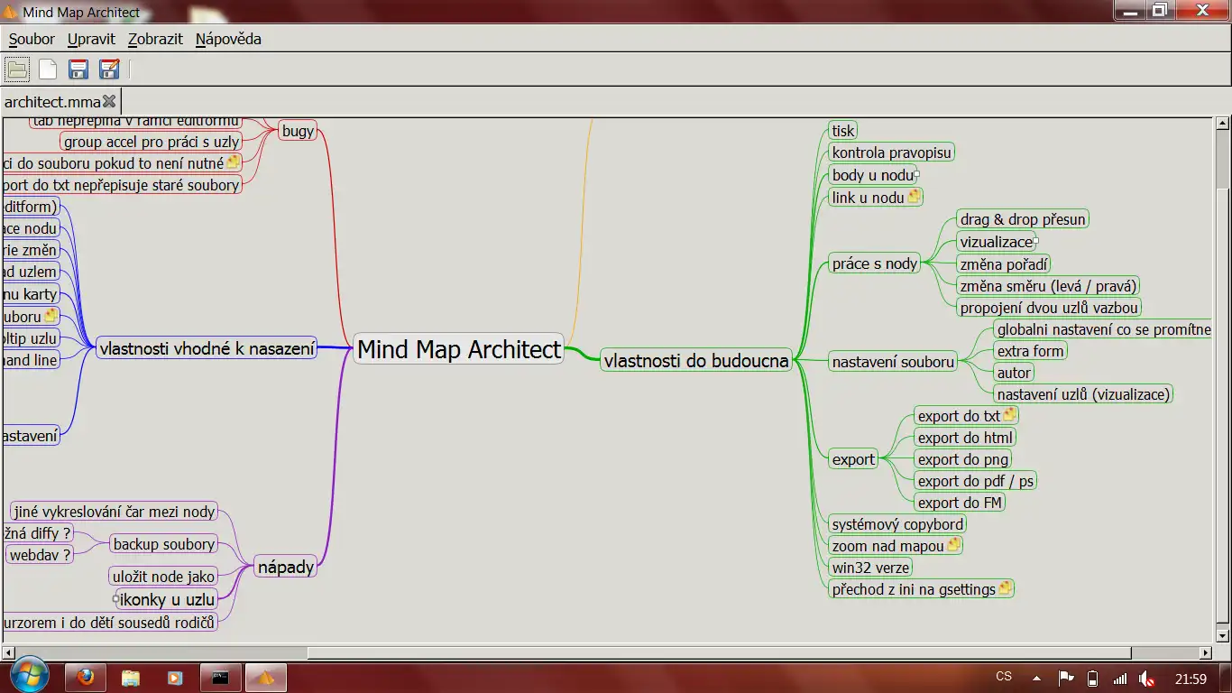 Download web tool or web app Mind Map Architect to run in Linux online