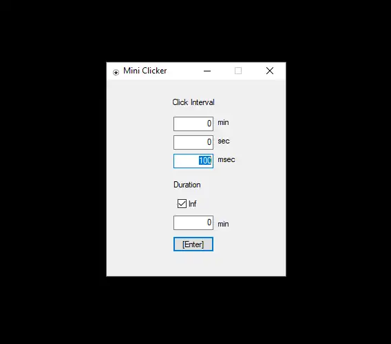 Download web tool or web app Mini Clicker