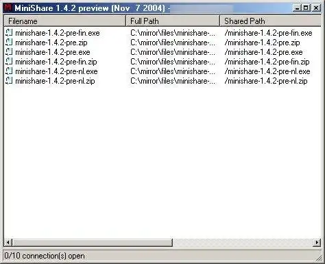 Download web tool or web app MiniShare - Minimal HTTP Server