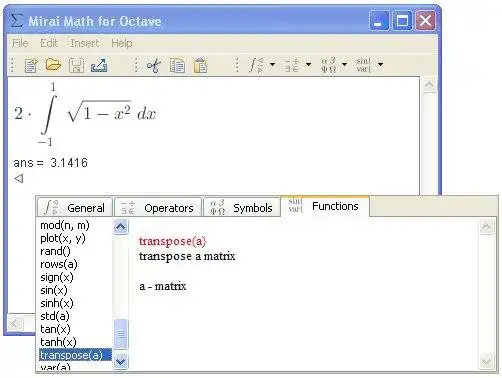 Download web tool or web app Mirai Math to run in Linux online