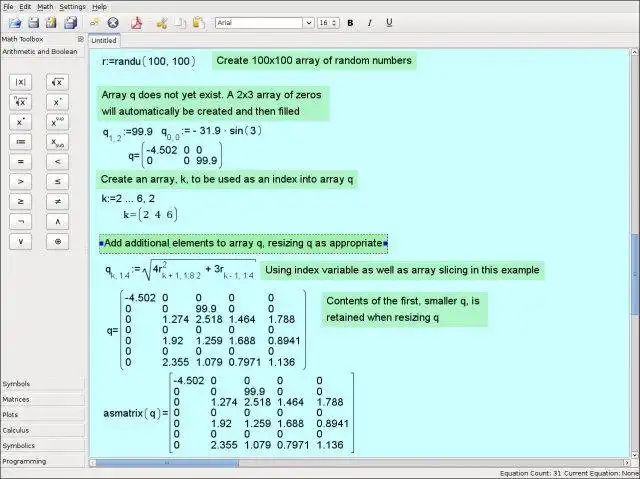 Download web tool or web app Miramath to run in Linux online