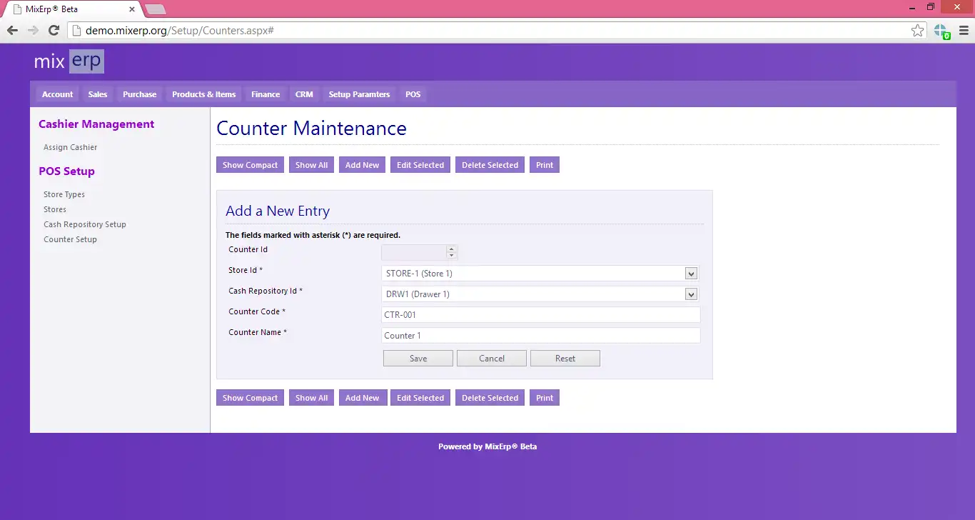 Download web tool or web app mixerp