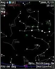 Download web tool or web app Mobile Planetarium for Java Phones to run in Windows online over Linux online