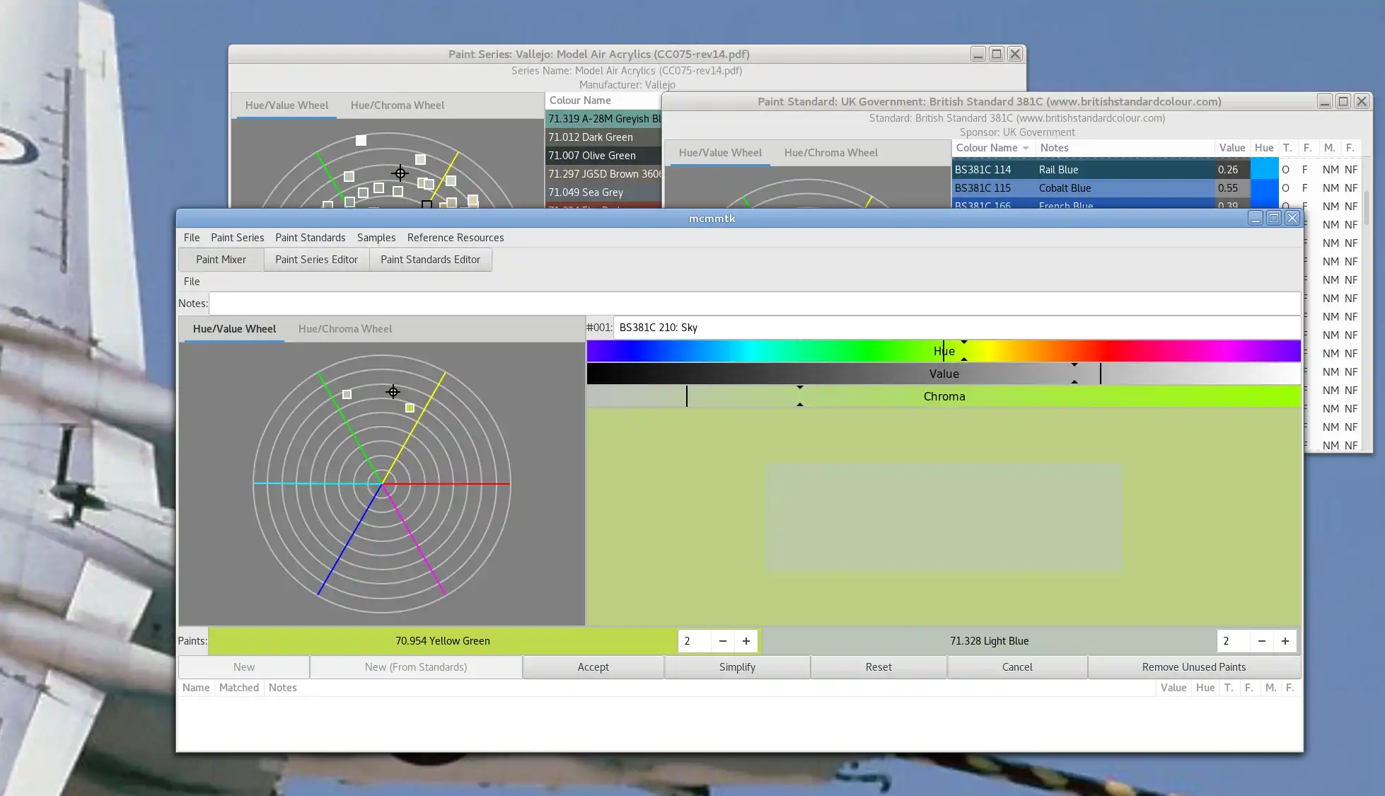 Download web tool or web app Modellers Colour Matching/Mixing Toolkit to run in Linux online