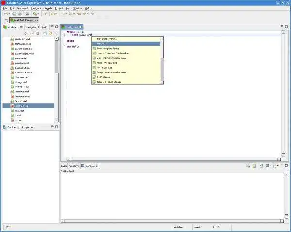 Download web tool or web app Modulipse