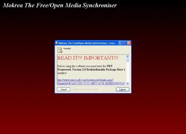 Download web tool or web app Mokrea the open/free media synchronizer