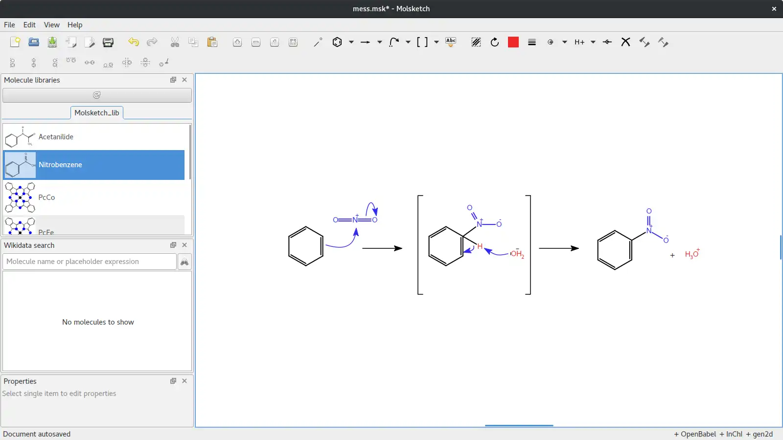 Download web tool or web app Molsketch to run in Windows online over Linux online