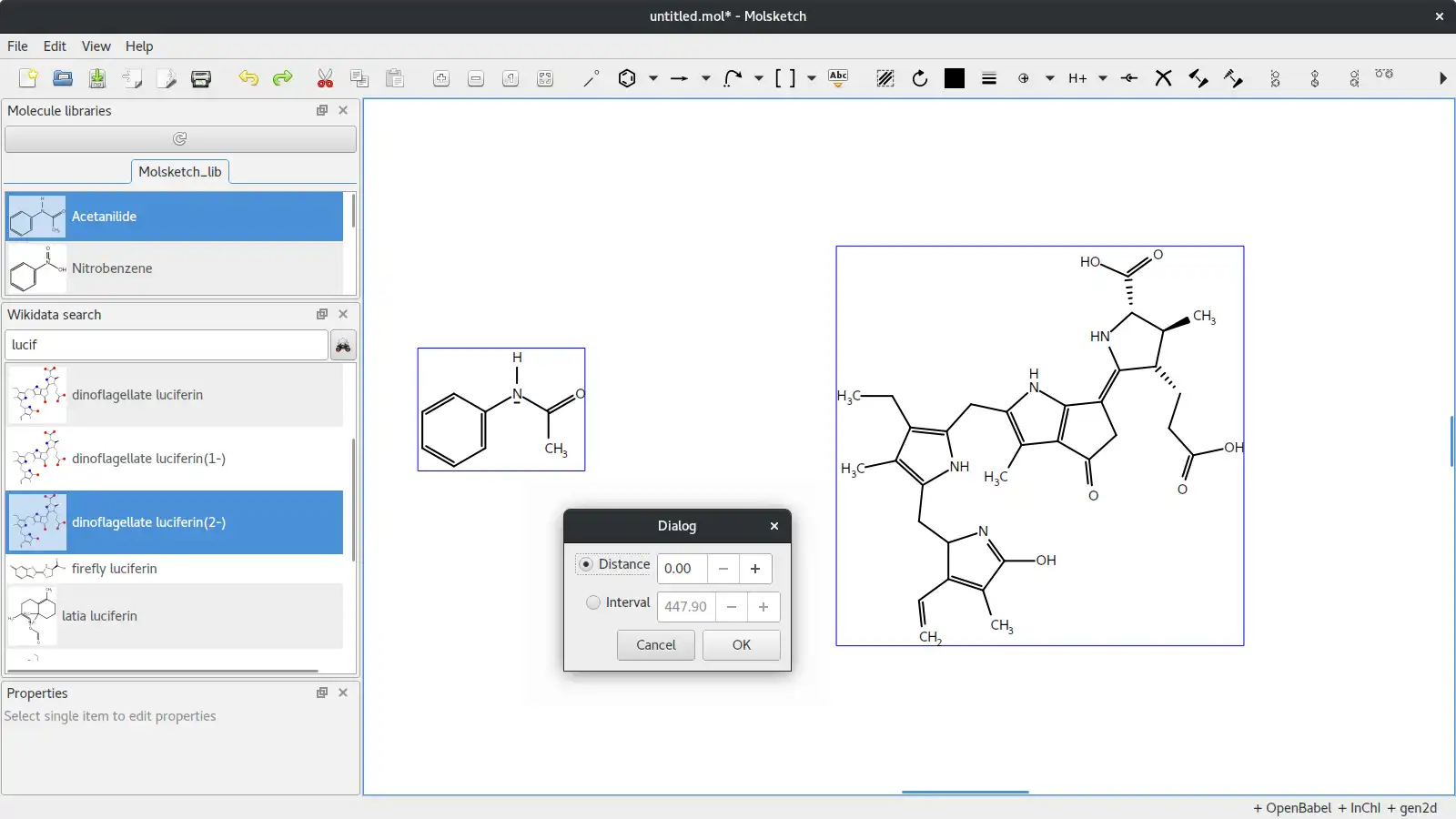 Download web tool or web app Molsketch to run in Windows online over Linux online