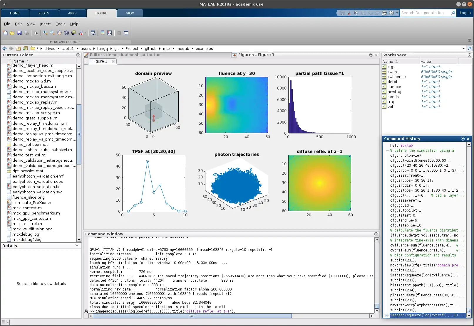 Download webtool of webapp Monte Carlo eXtreme (MCX)