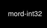 Run mord-int32 in OnWorks free hosting provider over Ubuntu Online, Fedora Online, Windows online emulator or MAC OS online emulator