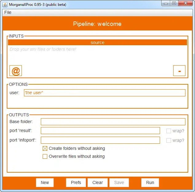 Download web tool or web app MorganaXProc