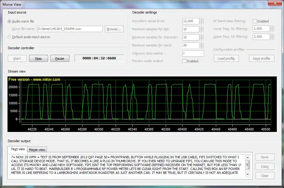 Download web tool or web app Morse View