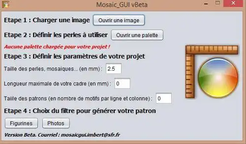 Download web tool or web app Mosaic_GUI