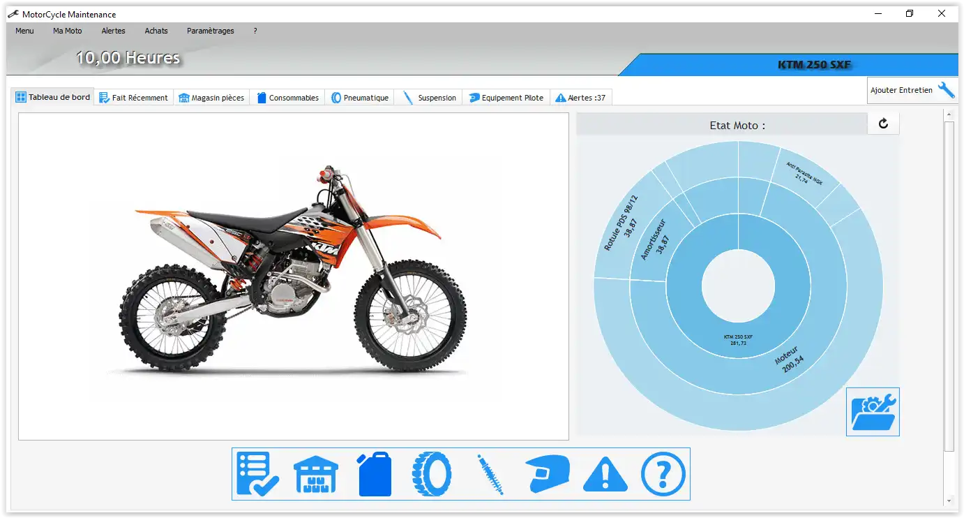 Download web tool or web app MotorCycle Maintenance