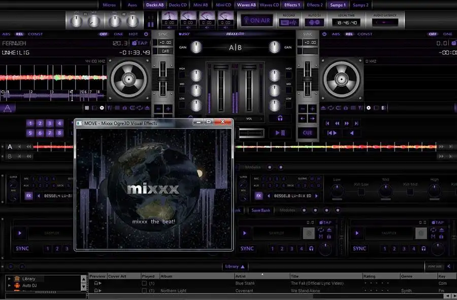 Download web tool or web app MOVE - Mixxx Ogre3D Visual Effects