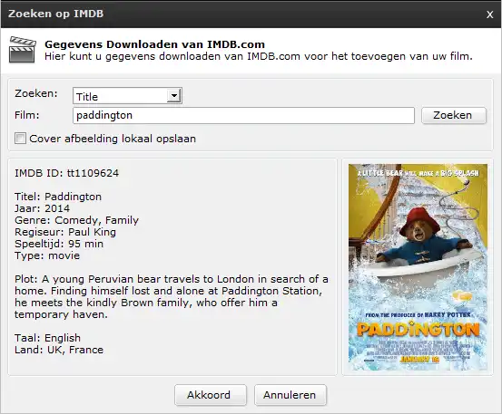 Download web tool or web app MovieDos