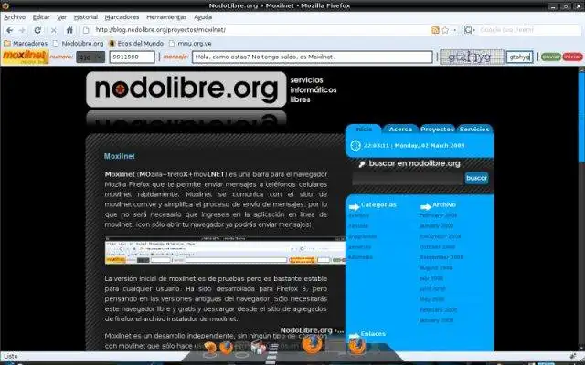 Download web tool or web app moxilnet