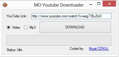 Download web tool or web app MO Youtube Downloader