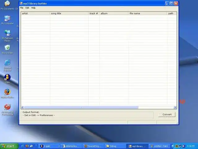 Download web tool or web app mp3 library builder