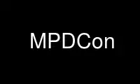 Run MPDCon in OnWorks free hosting provider over Ubuntu Online, Fedora Online, Windows online emulator or MAC OS online emulator