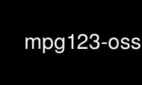 Run mpg123-oss in OnWorks free hosting provider over Ubuntu Online, Fedora Online, Windows online emulator or MAC OS online emulator