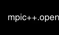 Run mpic++.openmpi in OnWorks free hosting provider over Ubuntu Online, Fedora Online, Windows online emulator or MAC OS online emulator