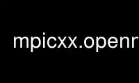 Run mpicxx.openmpi in OnWorks free hosting provider over Ubuntu Online, Fedora Online, Windows online emulator or MAC OS online emulator