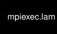 Run mpiexec.lam in OnWorks free hosting provider over Ubuntu Online, Fedora Online, Windows online emulator or MAC OS online emulator