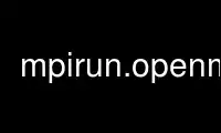 Run mpirun.openmpi in OnWorks free hosting provider over Ubuntu Online, Fedora Online, Windows online emulator or MAC OS online emulator