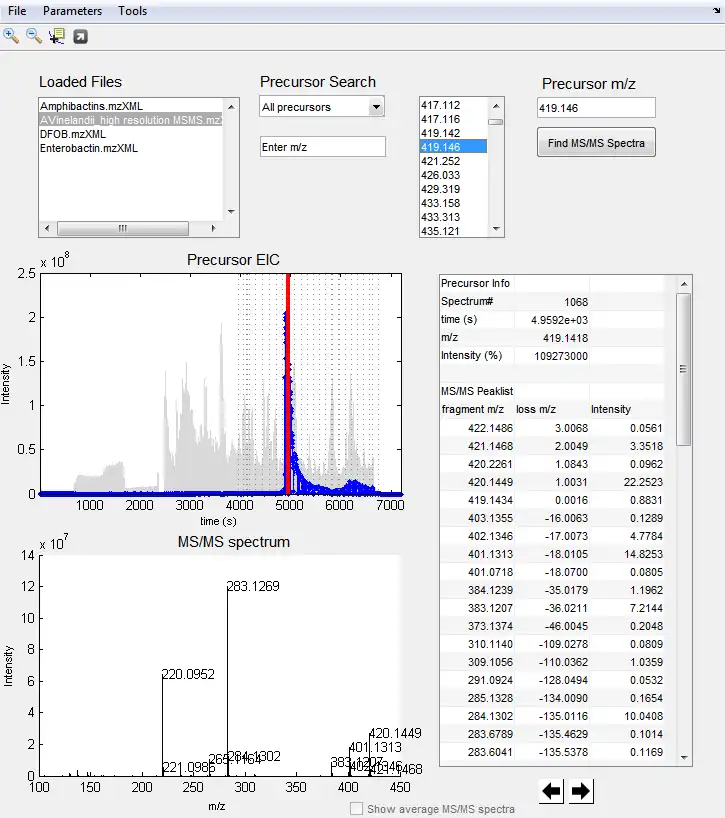 Download web tool or web app MS2Browser to run in Windows online over Linux online