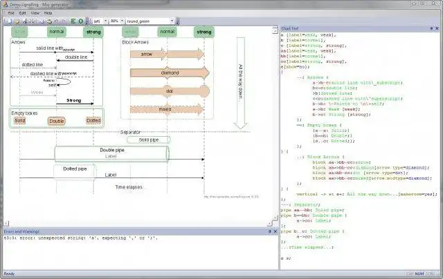 Download web tool or web app Msc-generator to run in Linux online