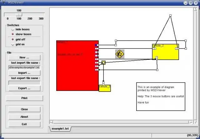 Download web tool or web app MSDViewer