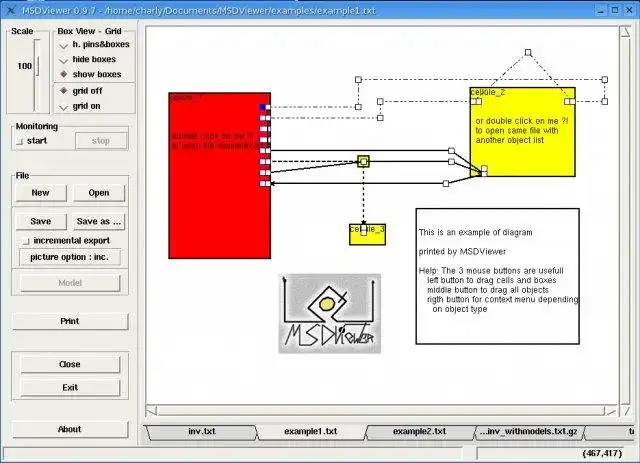 Download web tool or web app MSDViewer