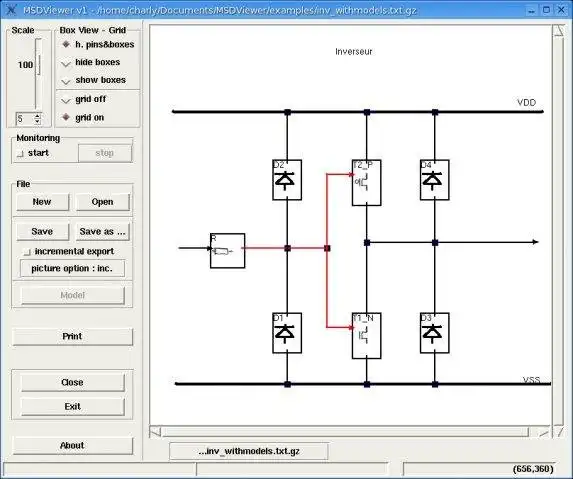 Download web tool or web app MSDViewer