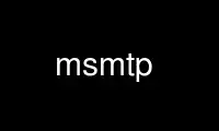 Run msmtp in OnWorks free hosting provider over Ubuntu Online, Fedora Online, Windows online emulator or MAC OS online emulator