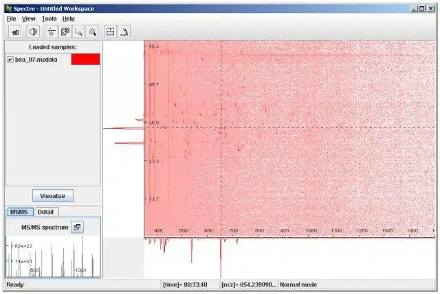 Download web tool or web app MS-Spectre: quantitative LC-MS analysis to run in Linux online