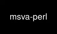 Run msva-perl in OnWorks free hosting provider over Ubuntu Online, Fedora Online, Windows online emulator or MAC OS online emulator