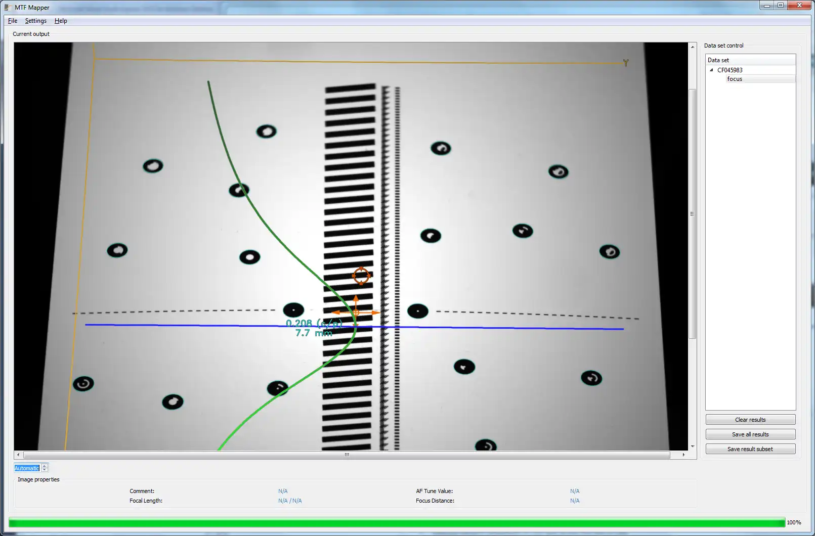 Download web tool or web app MTF mapper