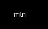 Run mtn in OnWorks free hosting provider over Ubuntu Online, Fedora Online, Windows online emulator or MAC OS online emulator