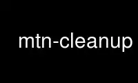 Run mtn-cleanup in OnWorks free hosting provider over Ubuntu Online, Fedora Online, Windows online emulator or MAC OS online emulator