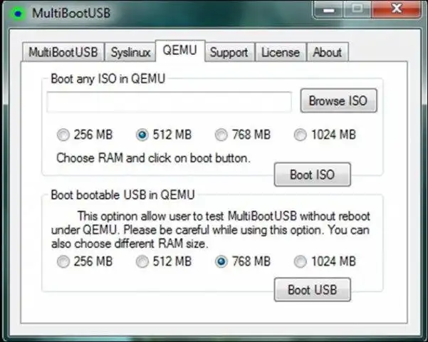 Download web tool or web app multibootusb