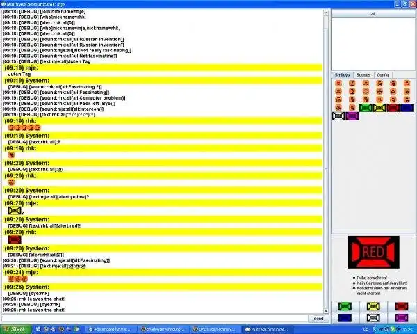 Download web tool or web app MulticastCommunicator