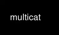 Run multicat in OnWorks free hosting provider over Ubuntu Online, Fedora Online, Windows online emulator or MAC OS online emulator