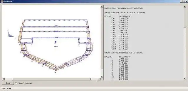 Download web tool or web app Multicell Thin Walled Beam Analysis