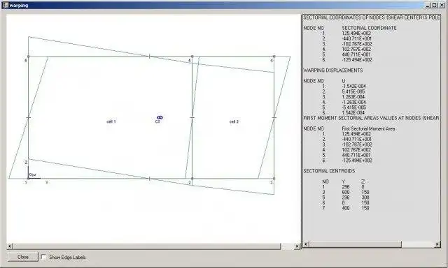 Download web tool or web app Multicell Thin Walled Beam Analysis